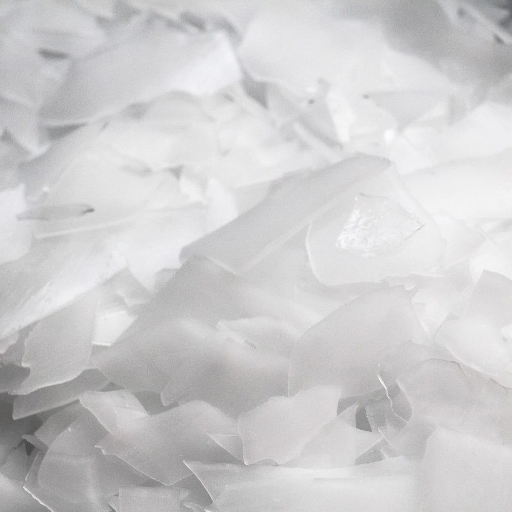 Shot of Flake Ice produced by the ICESTA 500kg/24hr Ice Maker Machine.